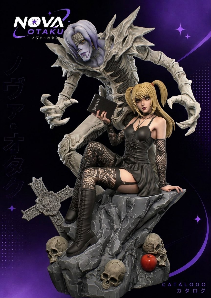 Misa Amane y Rem - Death Note