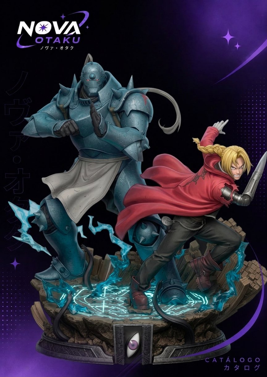 Edward y Alphonse Elric - Fullmetal Alchemist